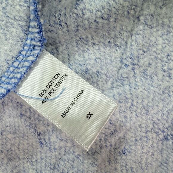 Koolaburra Sweater Womens 3X Blue Solid Long-Sleeve Open-Front Cardigan Cabin Co - Picture 3 of 8